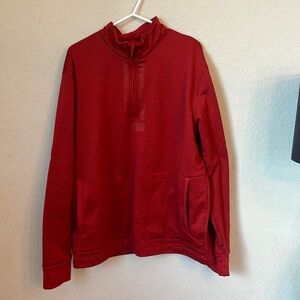 Callaway Red weather series Mens Large 1/4 zip pull over